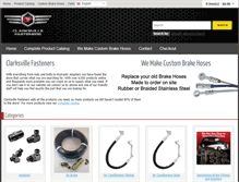 Tablet Screenshot of clarksvillefasteners.com